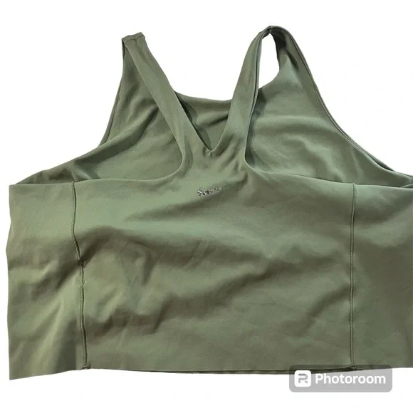 Nike Women's Dri-FIT Luxe Cropped Yoga Tank, Size XXL - Picture 2 of 10
